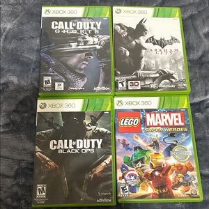 Xbox 360 Game Collection - Call of Duty & LEGO Marvel